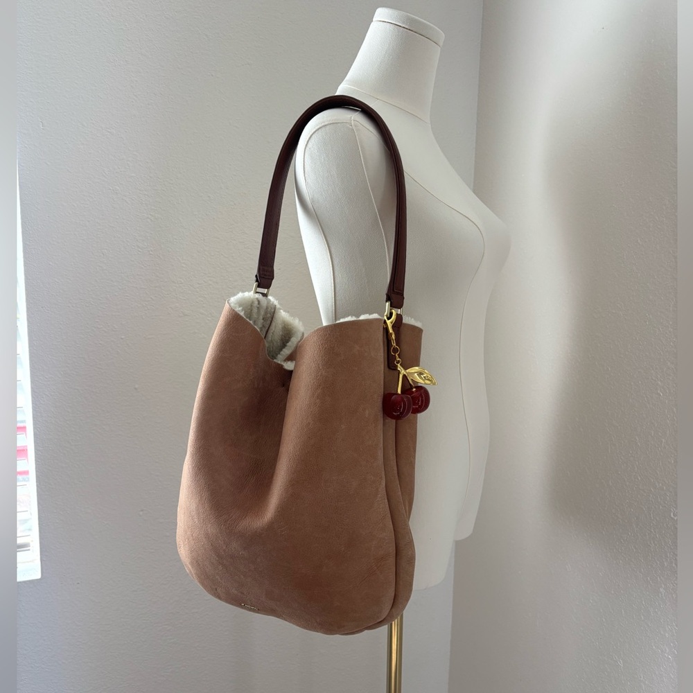UGG Sheepskin Hobo Tote Bag